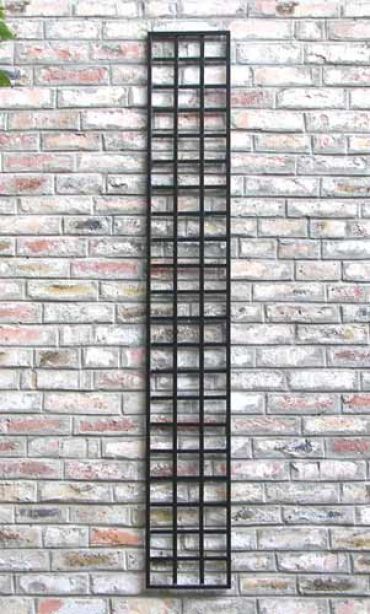 Wandgitter - Schmales Rankgitter Bauhaus