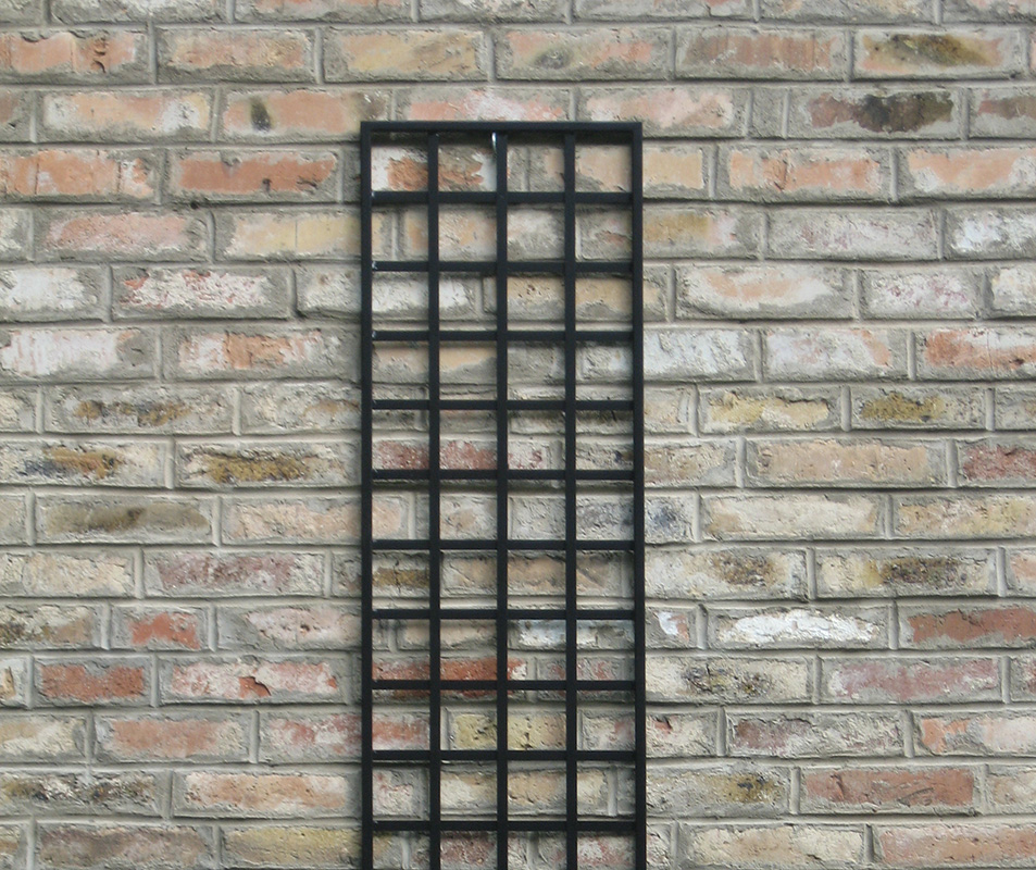 Rankgitter Bauhaus Design - Höhe 150 cm Breite 40 cm aus Metall kaufen