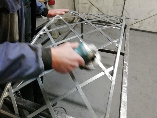 Metall Gartendekorationen verzinkt und pulverbeschichtet ist langlebig