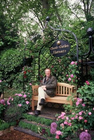 Englische Rosenlaube aus Metall Viktoria Englische Rosenlaube aus Metall Viktoria