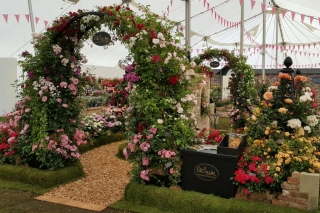 Arco per rose in metallo Chelsea Flower Show Arco per rose in metallo Chelsea Flower Show