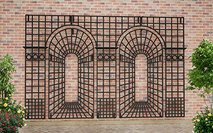 Treillage-Spalier-Montacute-House-Double