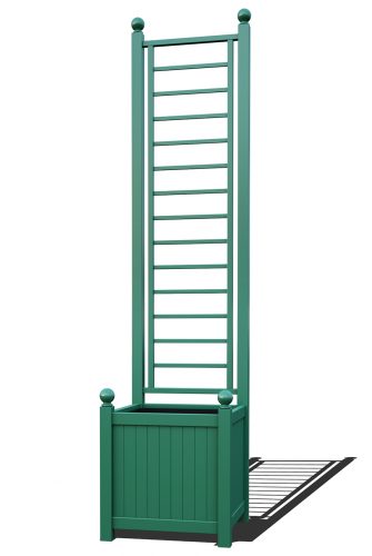 R23-A-LLD-Versailles taimepott võrega RAL-6000 paatinaroheline