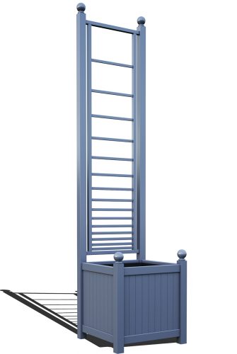 R23-A-PHL-Versailleri taimepott võrega RAL-5014 tuvisinises