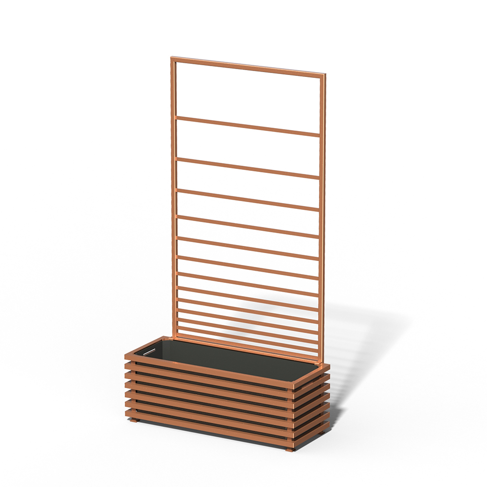 E17-Y-PHL IBIZA Pikk pott võrega Copper Light