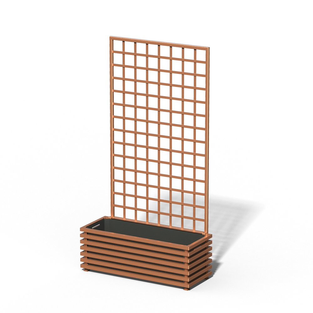 E17-Y-SHD IBIZA Pikk pott võrega Copper Light