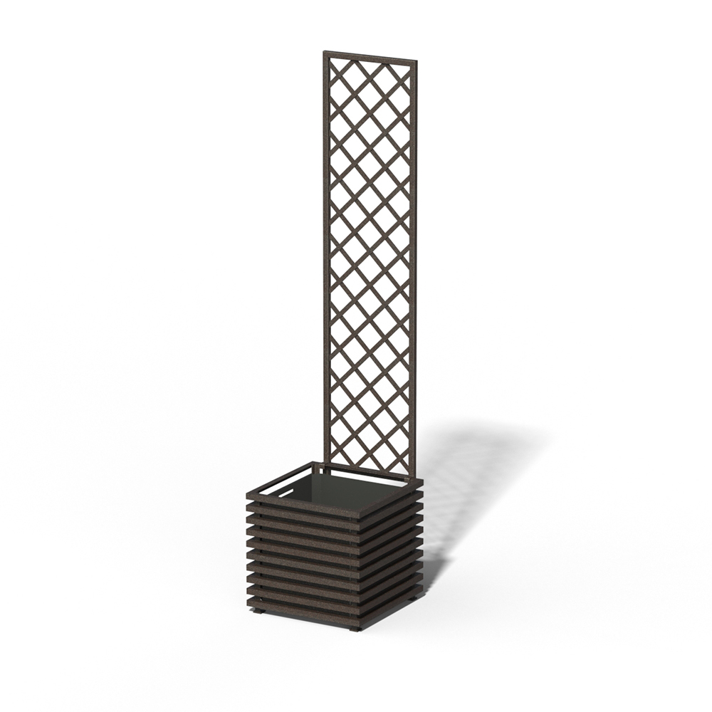 E23-Y-DHD IBIZA Suur trellis Rusty Ironiga kopp