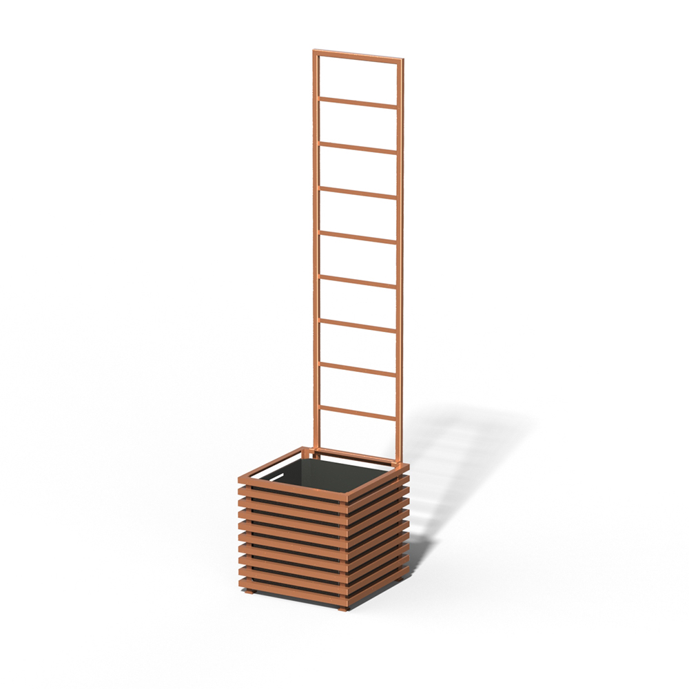 E23-Y-LLD IBIZA Suur kopp koos Trellis Copper Lightiga