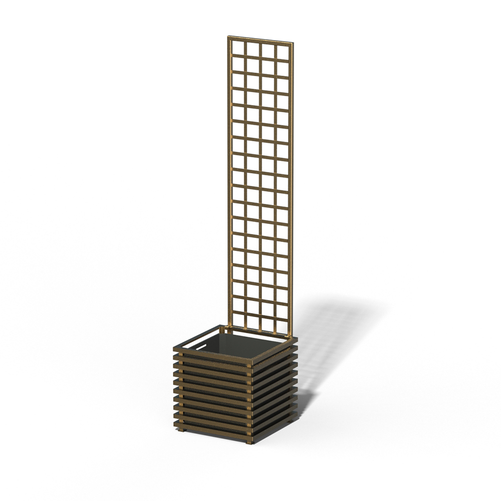 E23-Y-SHD IBIZA Suur trellis Kendon Goldiga kopp