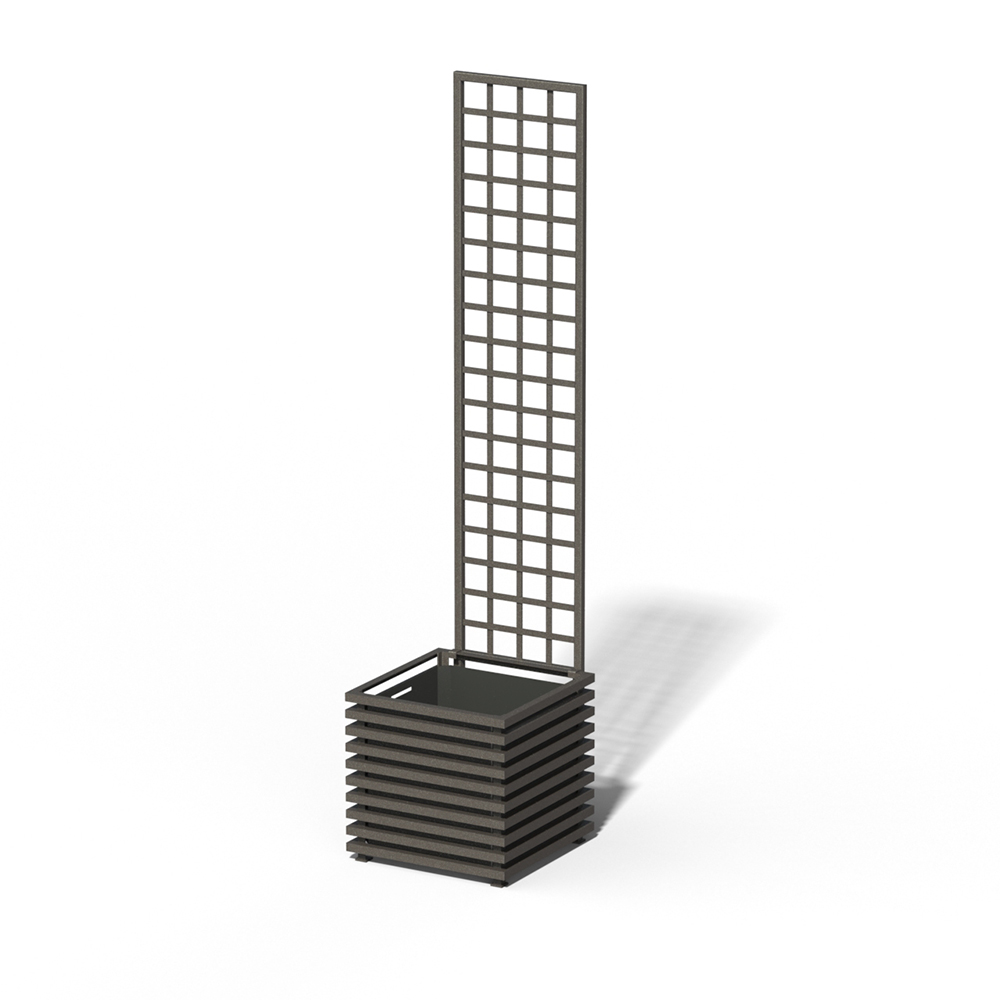 E23-Y-SHD IBIZA Suur trellis Marrone 03 Metallic kopp