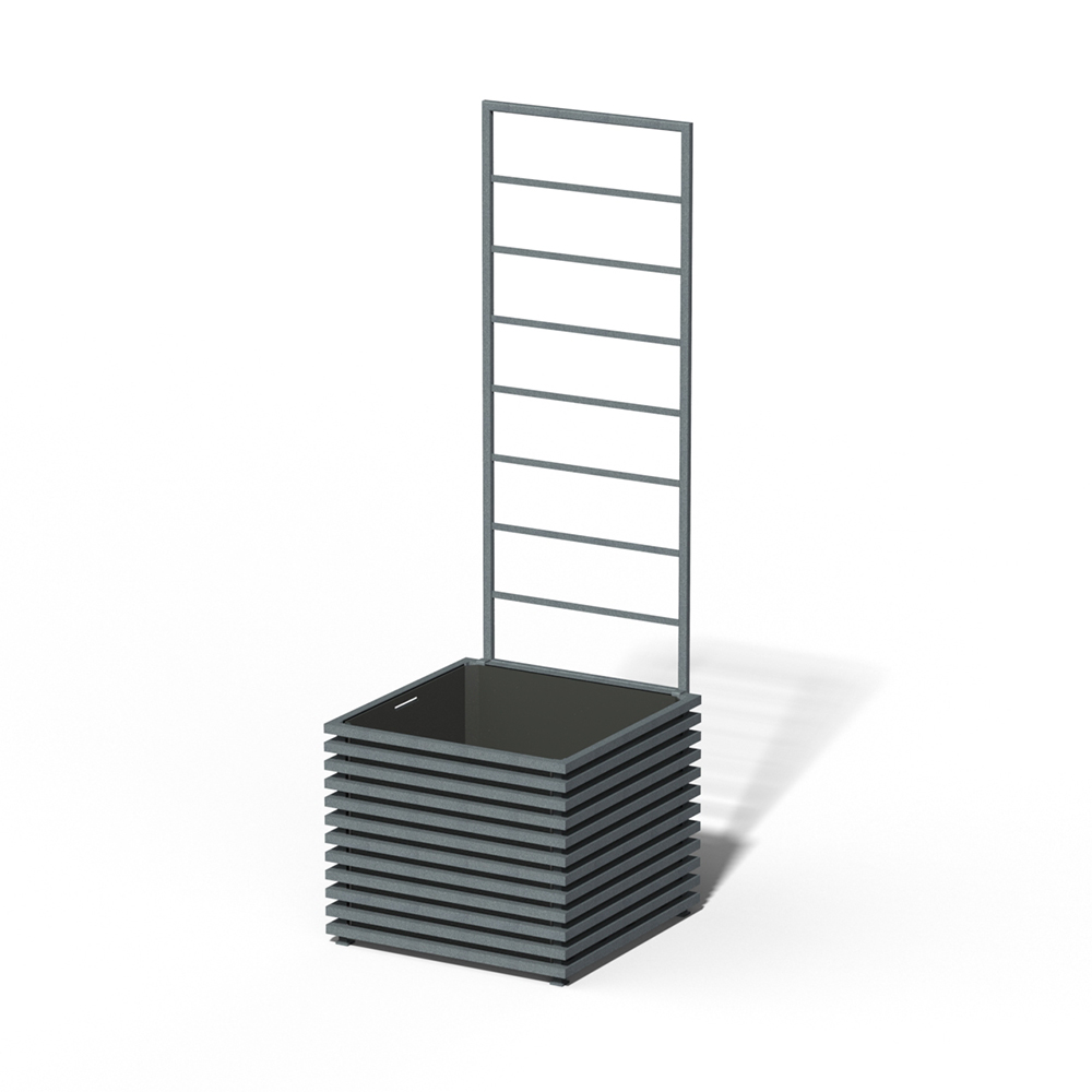 E24-Y-LLD IBIZA Park taimepott DB 703 metallik