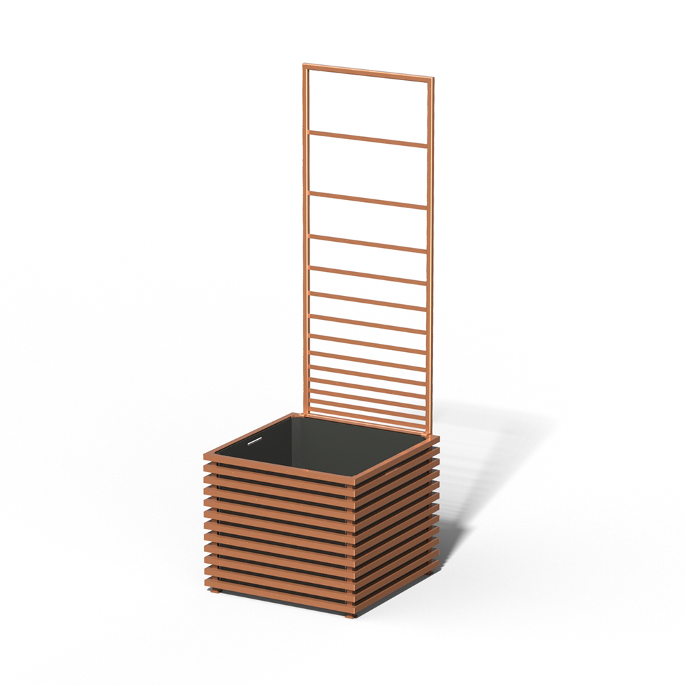 E24-Y-PHL IBIZA Park taimepott Copper Light