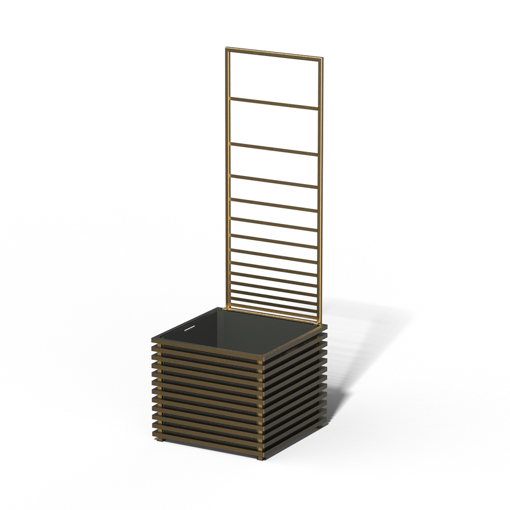 E24-Y-PHL IBIZA Park Planter Kendon Gold