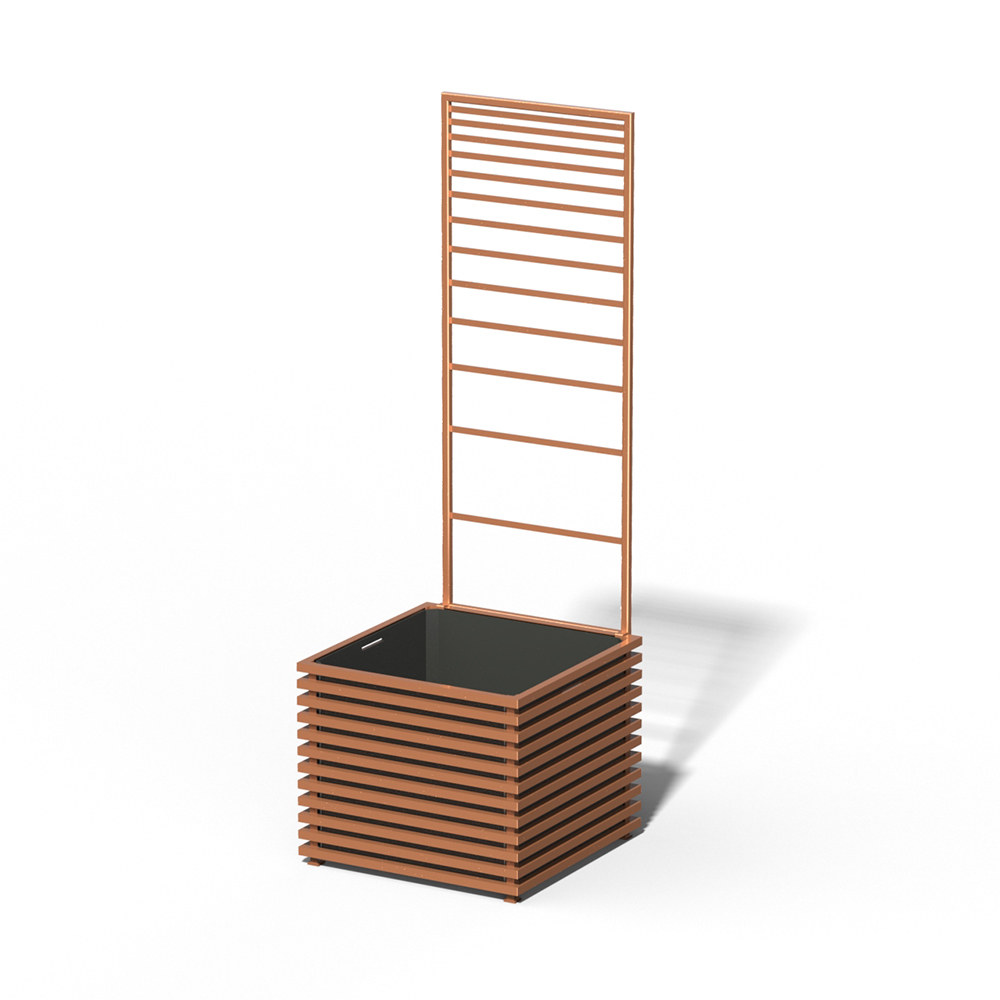 E24-Y-PLH IBIZA Park taimepott Copper Light