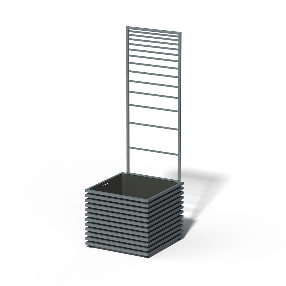 E24-Y-PLH IBIZA Park taimepott DB 703 metallik