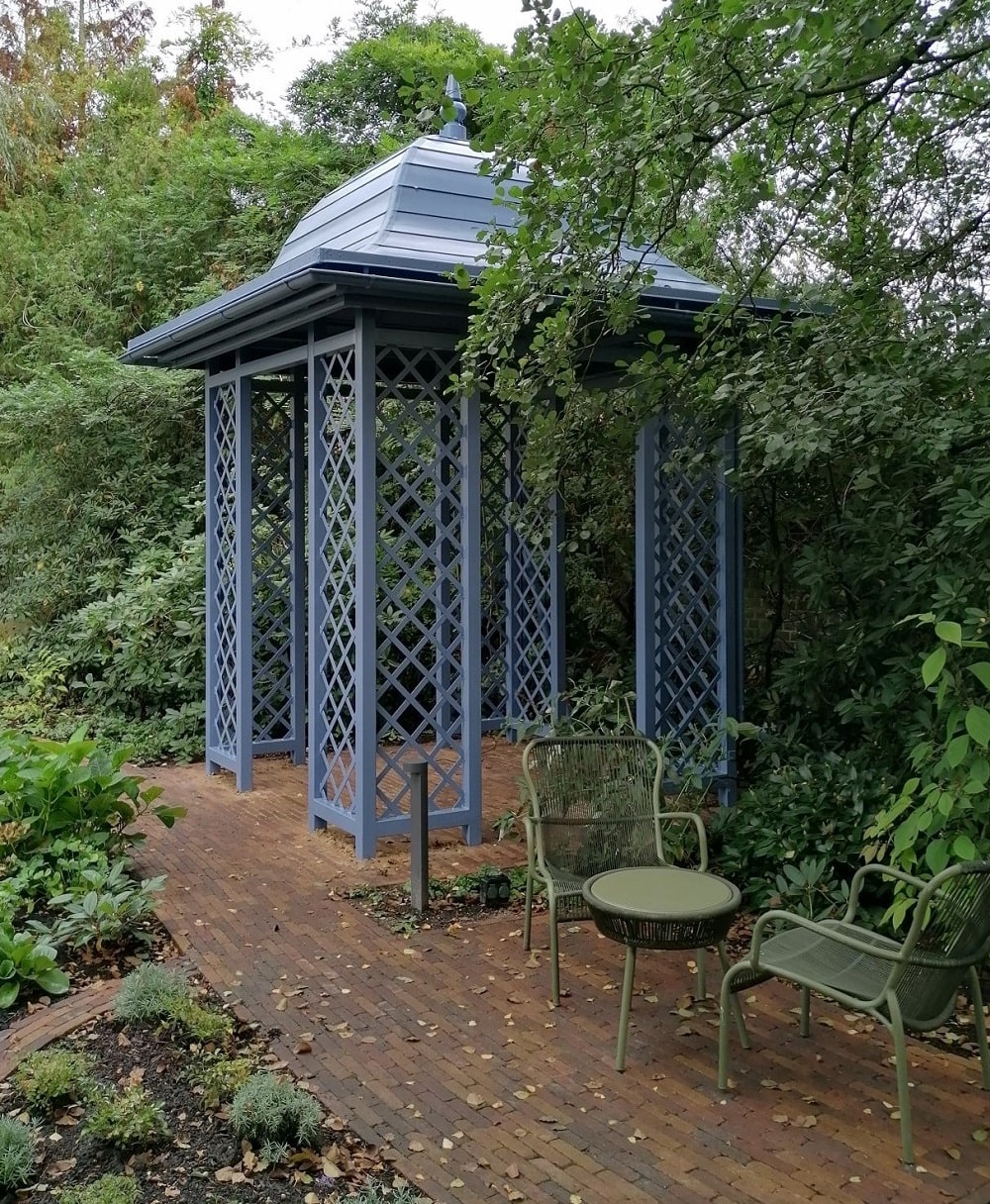 Gartenpavillon Wallingford Sitzecke-min