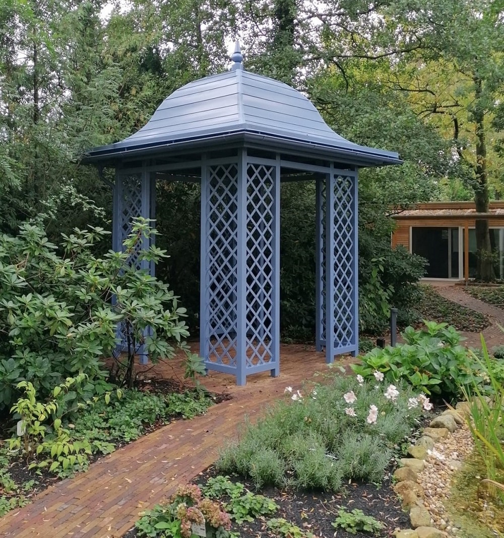 Gartenpavillon Wallingford im Waldgarten-min