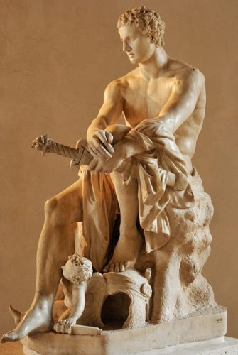 Antike Statue Ludovisi Ares