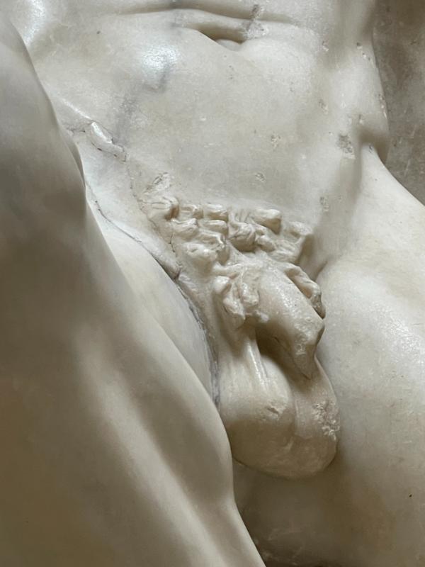 Barberini faun – Fallose ja munandikotti üksikasjalik vaade © Classic Garden Elements (2) Barberini faun – Fallose ja munandikotti üksikasjalik vaade © Classic Garden Elements (2)