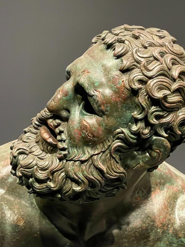 Quirinal Pugilist – detailne vaade peast © Classic Garden Elements 1