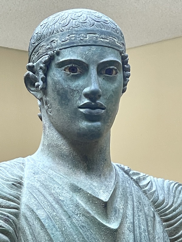 Wagenlenker von Delphi Kopf des Champions Wagenlenker von Delphi Kopf des Champions