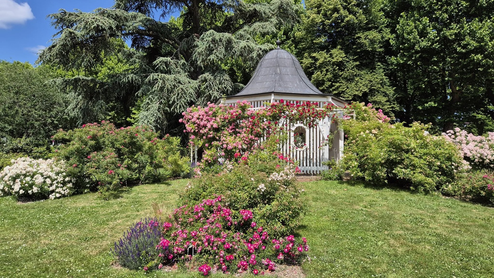 Pavillon im Rosengarten Zweibrücken Pavillon im Rosengarten Zweibrücken