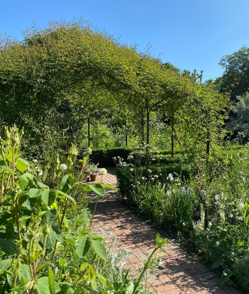 Sissinghurst Rosenpavillon Anfang Mai Sissinghurst Rosenpavillon Anfang Mai