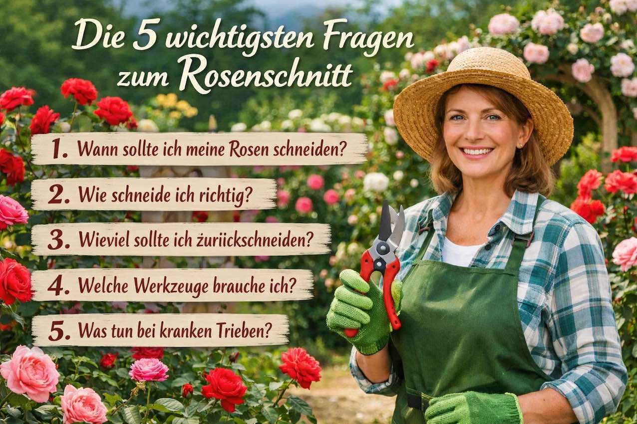 5 wichtigsten Fragen zum Rosenschnitt