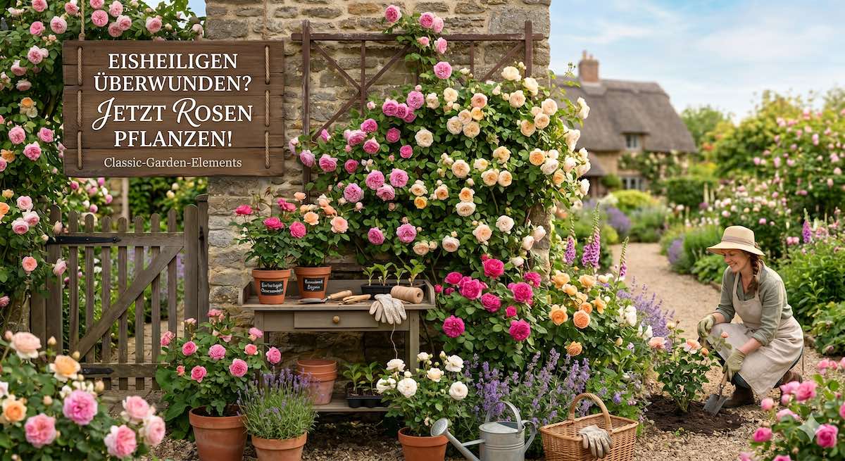 Eisheiligen und Rosen