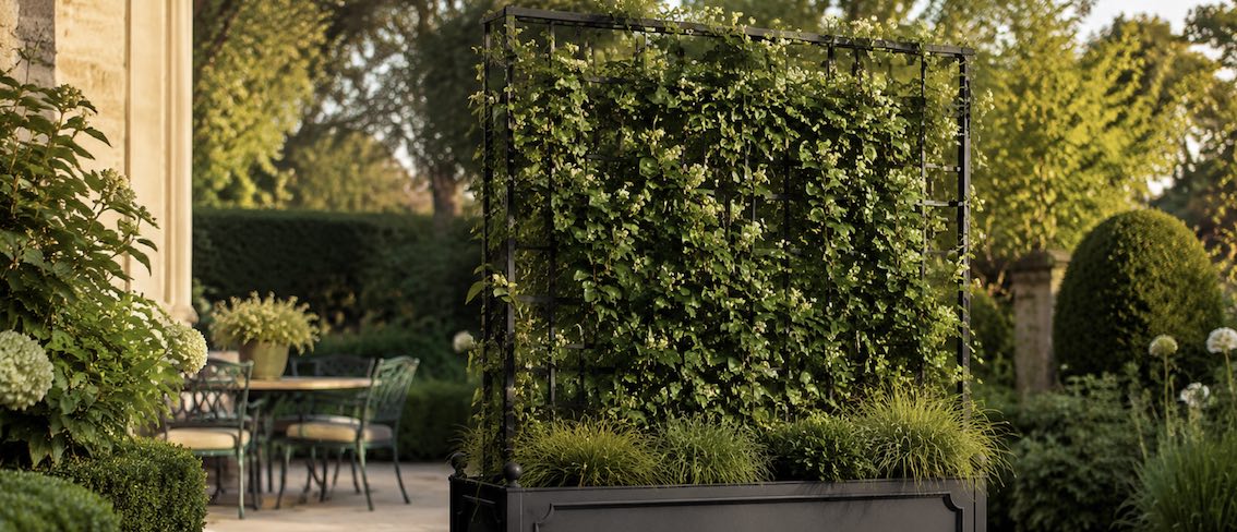 Garten-Sichtschutz-aus-Metall